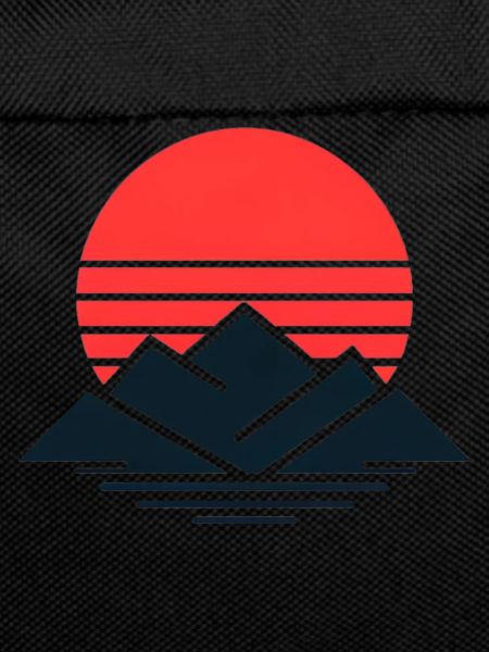Striped Sunset Peaks