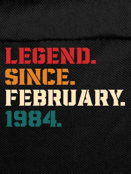 Legend Since February 1984