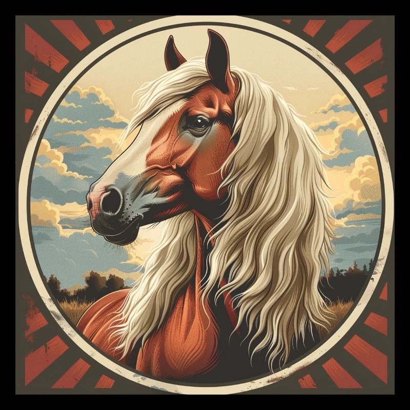 Haflinger Horse