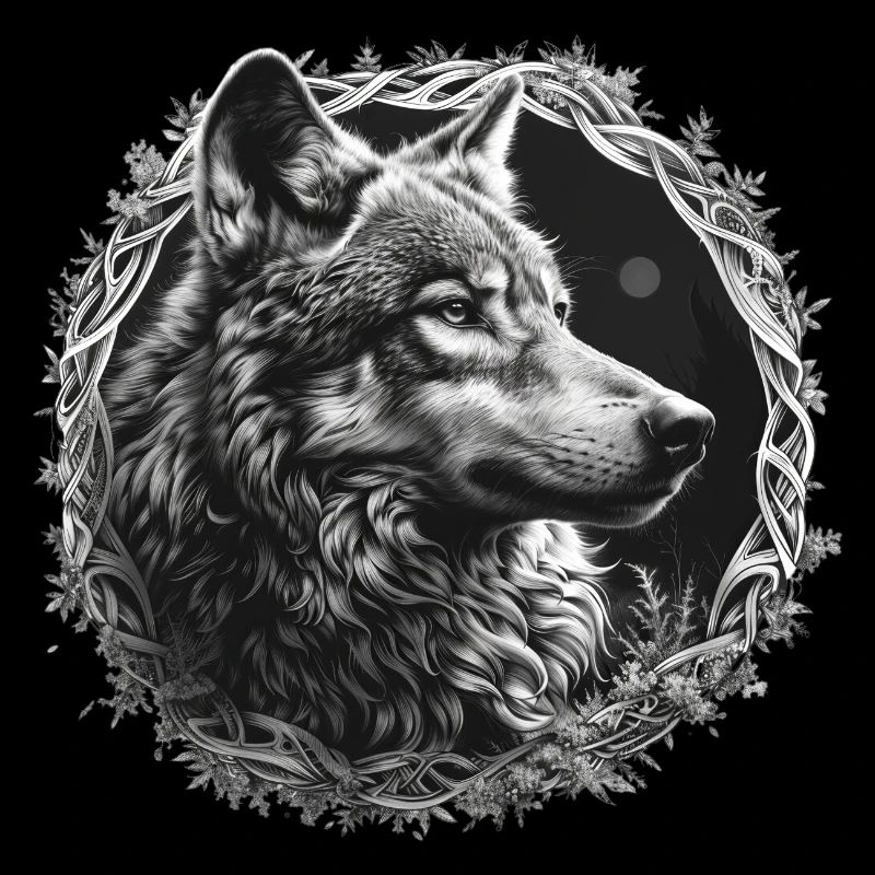 Wolf Vikings Celts Fenriswolf Fenris