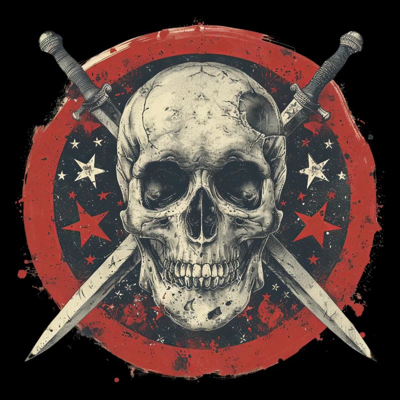 Skull Swords Skull