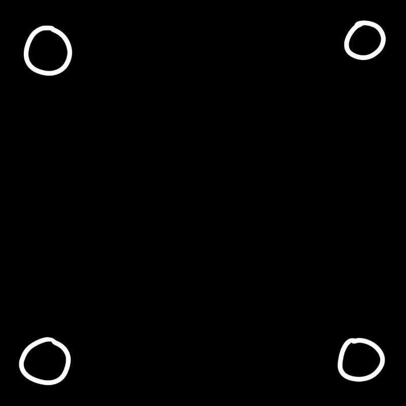 vier kreise kreis symbol form