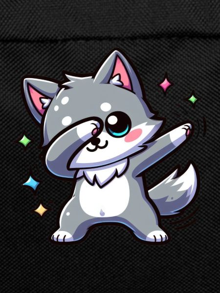 Cute little wolf