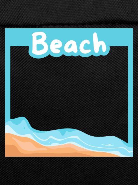 Dream beach in a setting