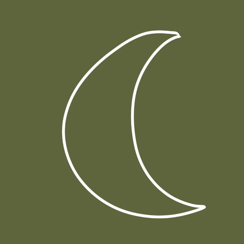 moon symbol shape