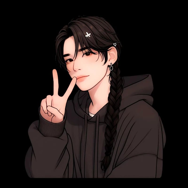 Junge - Frieden, Junge Friedenszeichen