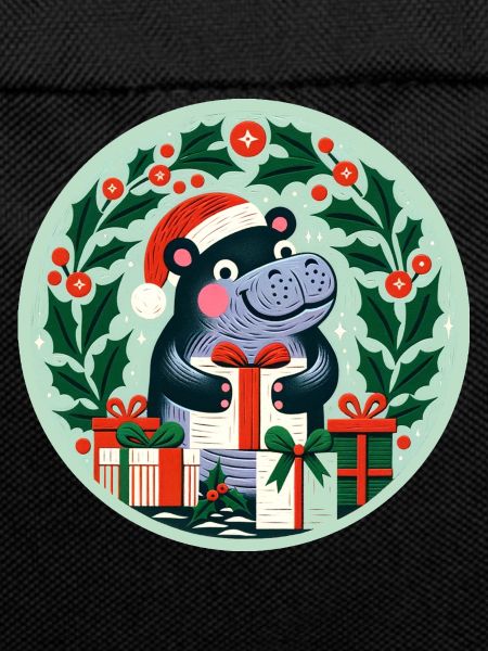 Christmas Hippo