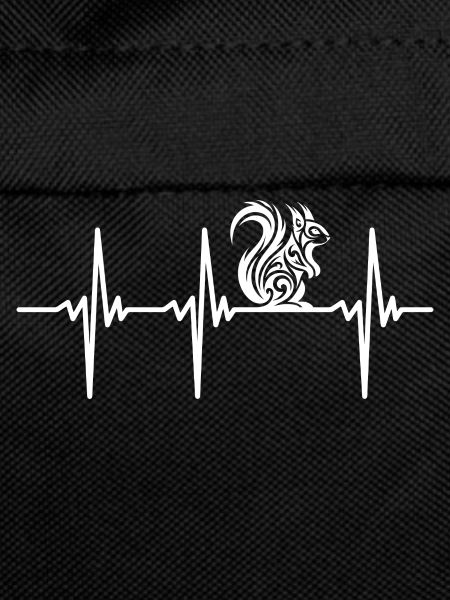Heartbeat for cute squirrels