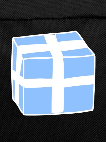 Gift Icon Box Blue