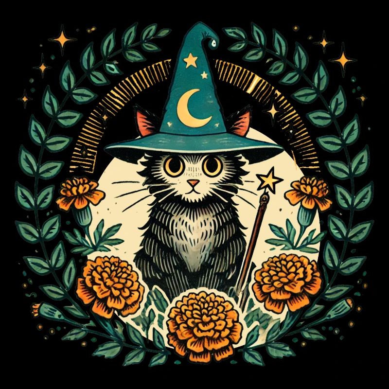 Chat sorcier Kitty