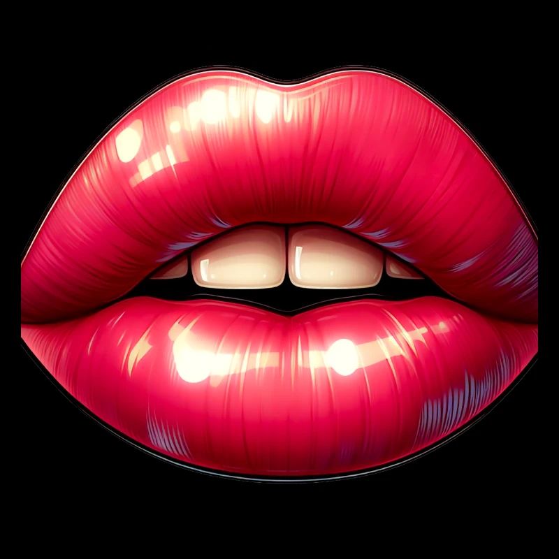 Sexy Red Lips