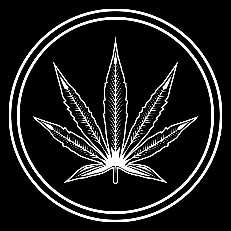 Hanf Blatt Symbol Cannabis