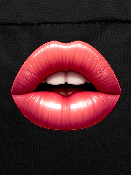 Plump lips