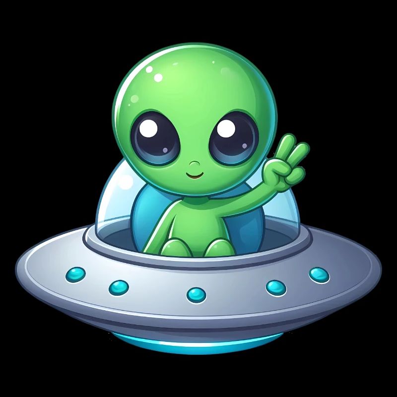 Alien Shows Peace