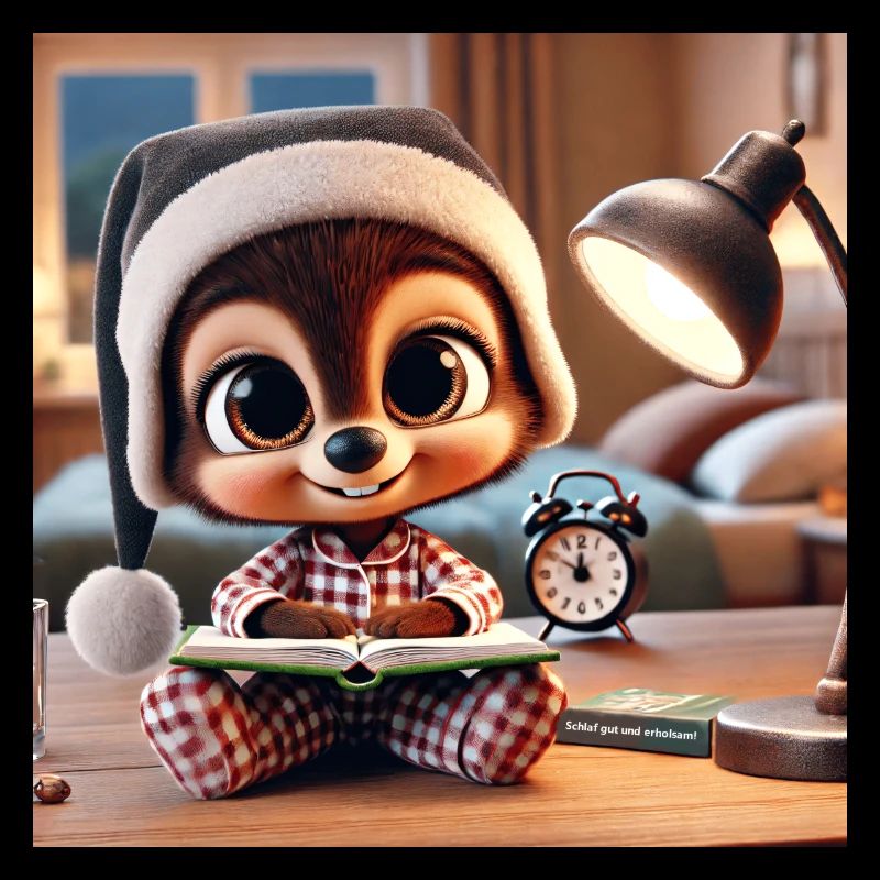 Sleeping with your cuddly toy