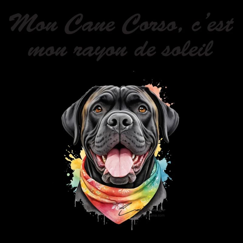Cane Corso rayon de soleil