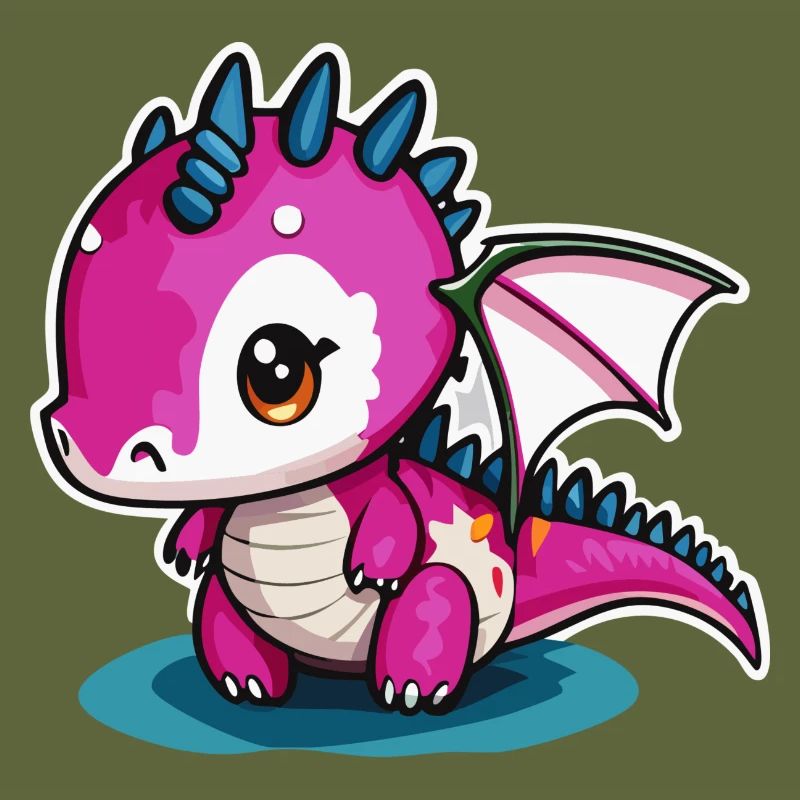 Drache Pink