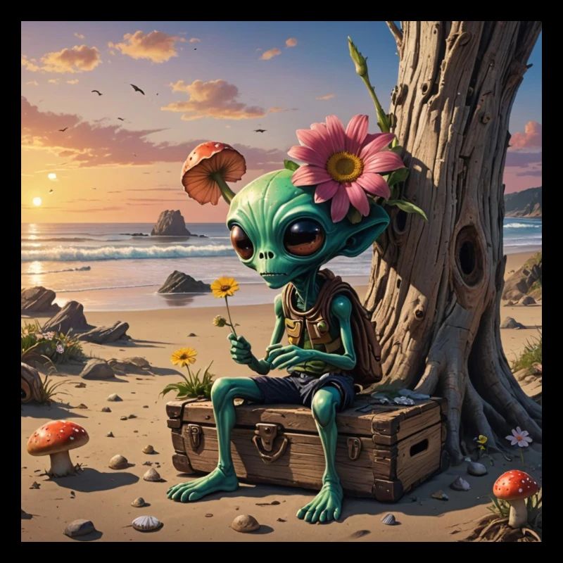 Chilling Alien