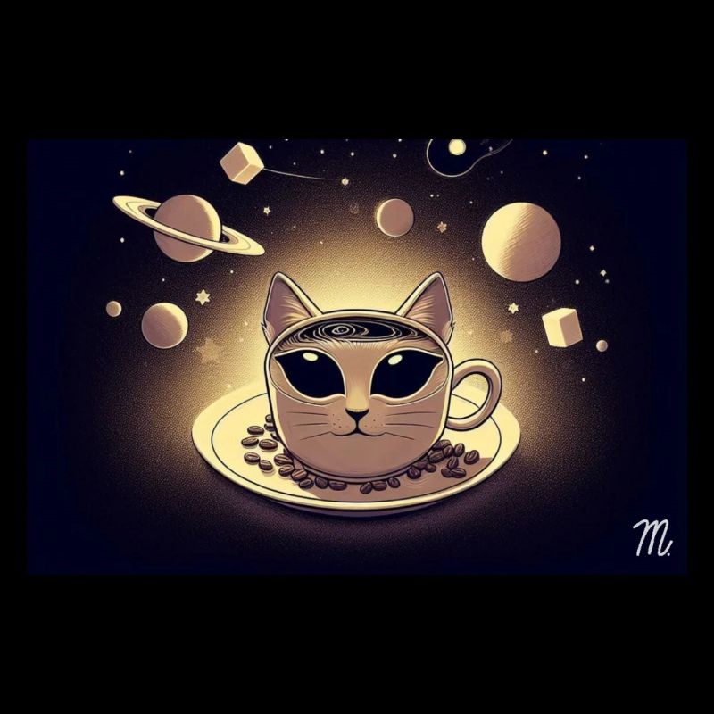 Café Space Cat