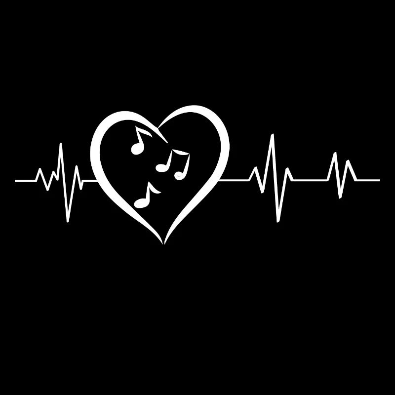 Heartbeat Musical Notes