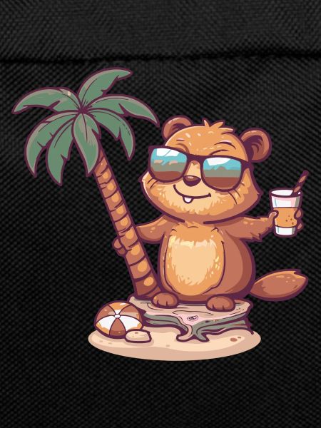 Beaver Summer Beach Comic