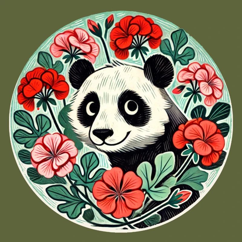 Panda Bear Geraniums