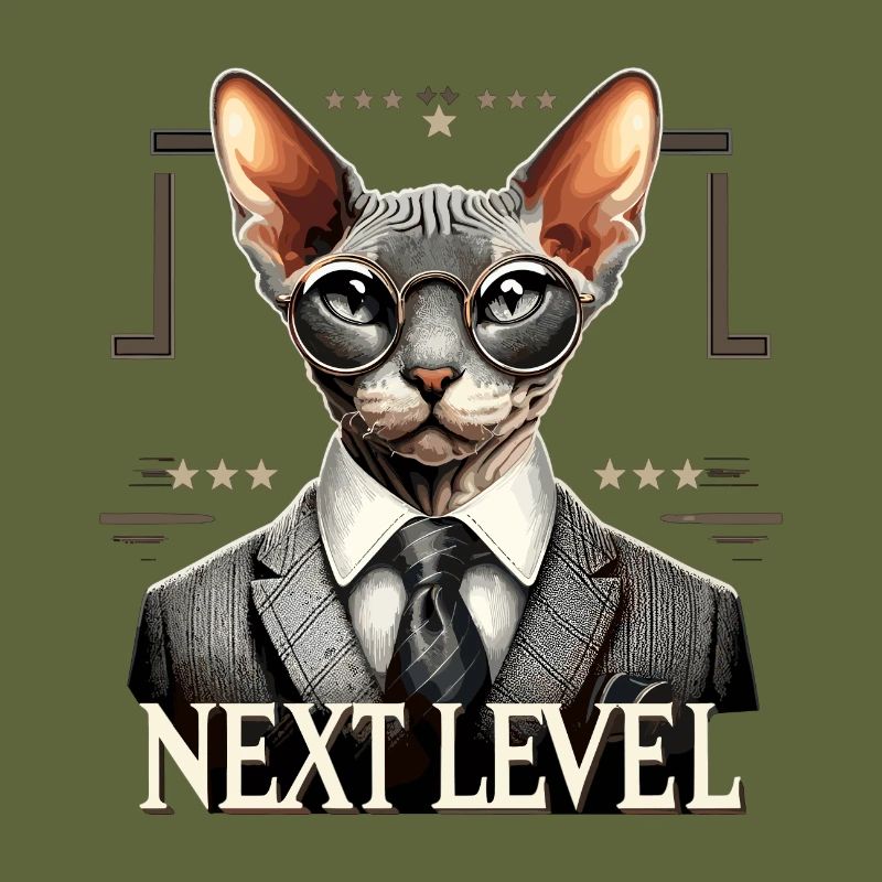 Cornish Rex Suit Next Level Cat Gift