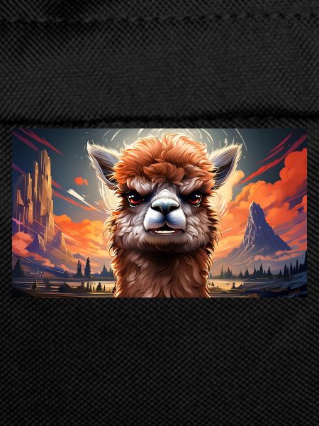 Cute grumpy grouchy animals - alpaca