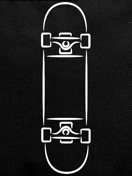 Skateboard Skizze