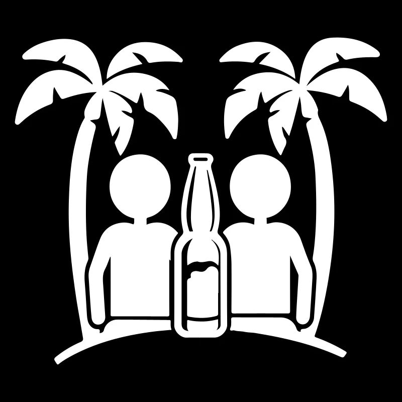 Insel Strand Party Drinking
