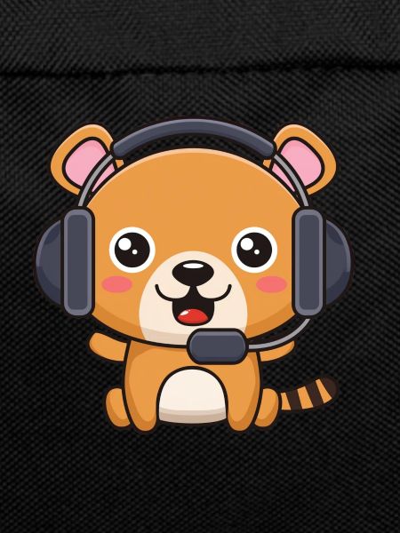 Bärchen mit Headset