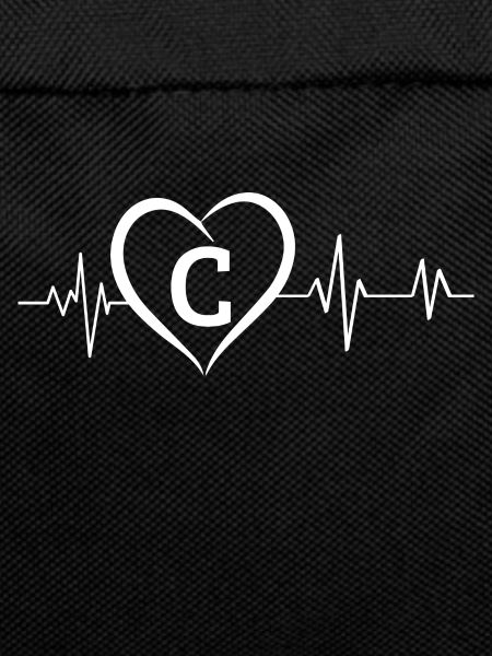 Heartbeat Letter C