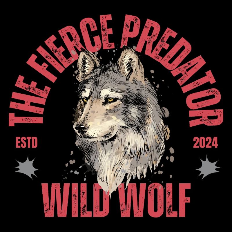 Wild wolf