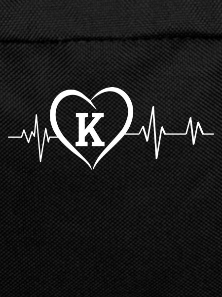 Heartbeat Letter K