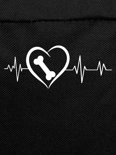 Heartbeat Dog Bone