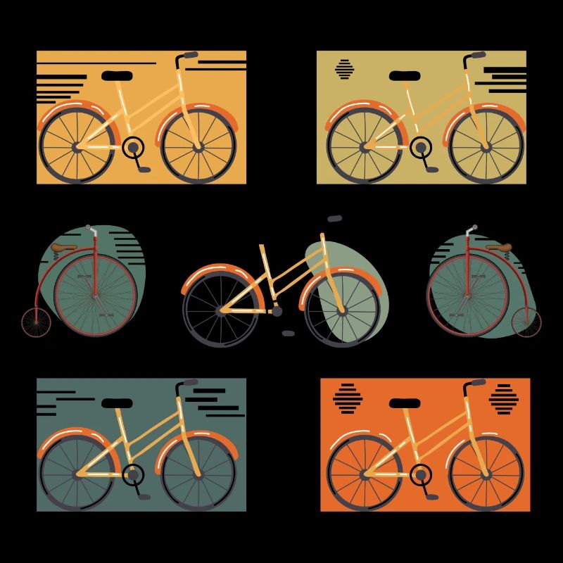 Vélo vélo rétro