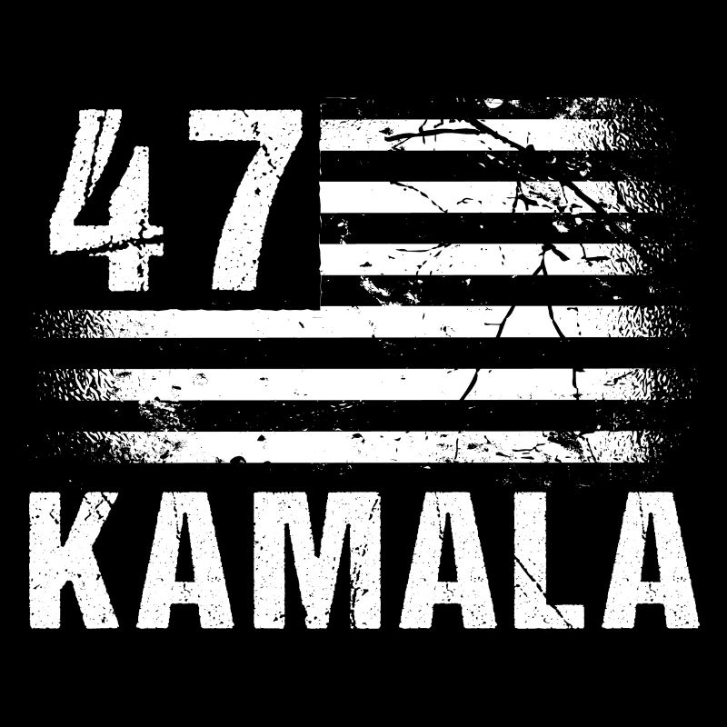 Drapeau américain vintage - Kamala Harris 2024 Pour