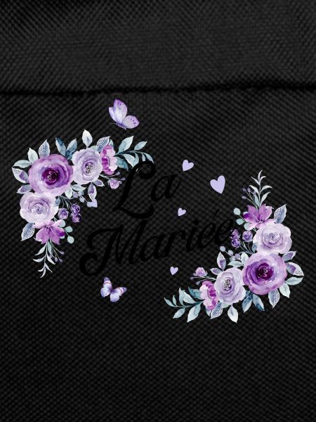 The Purple Floral Bride
