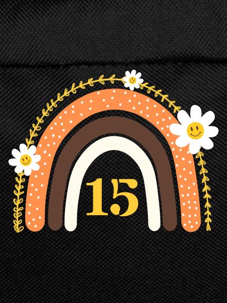 15th Anniversary Yellow Rainbow