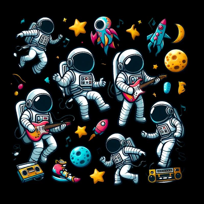 Stylized Astronaut