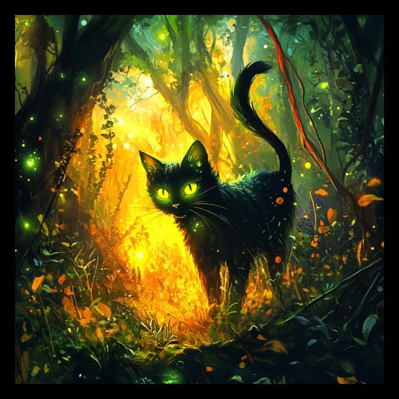 FANTASY Forest Cat