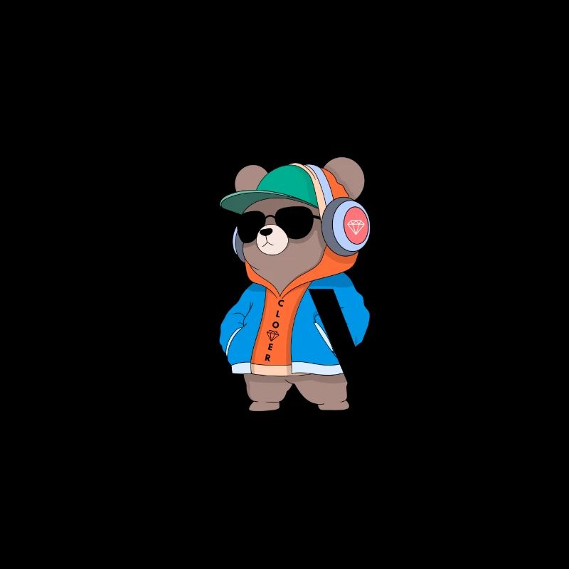 Clover teddy black Edition