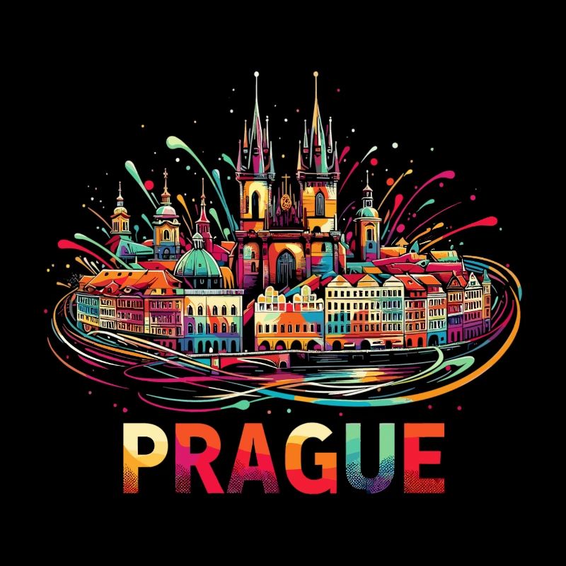 Prague Capital Czech Republic Gift