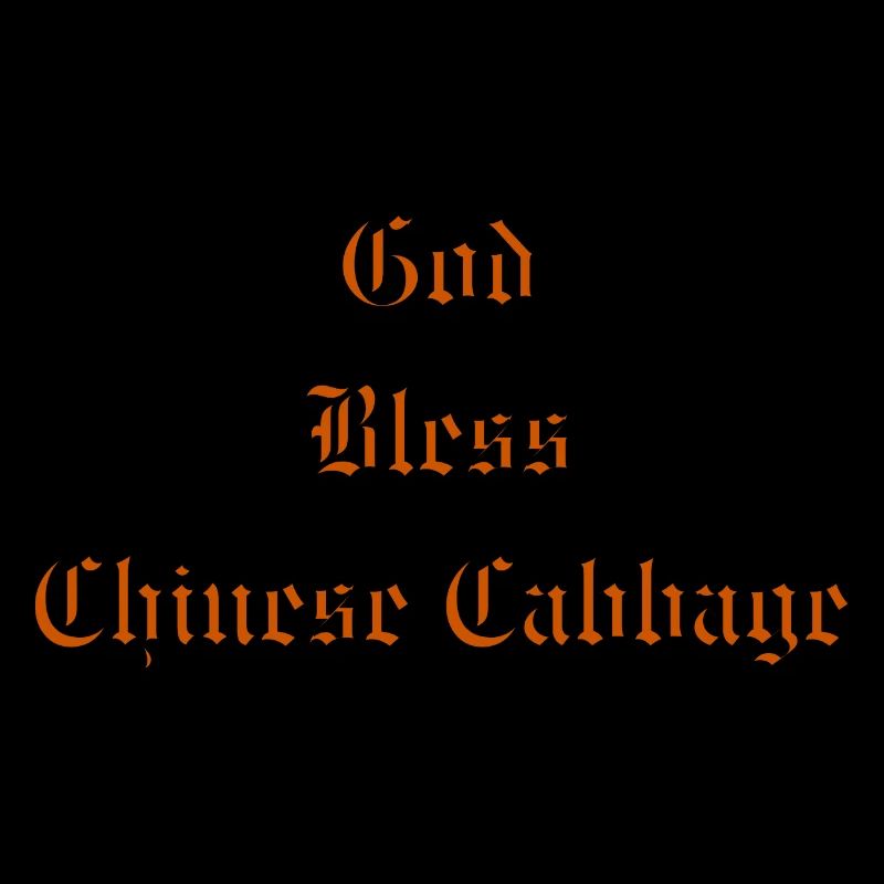 GodBlessChineseCabbage
