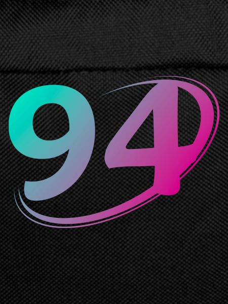 Nummer 94 mehrfarbig