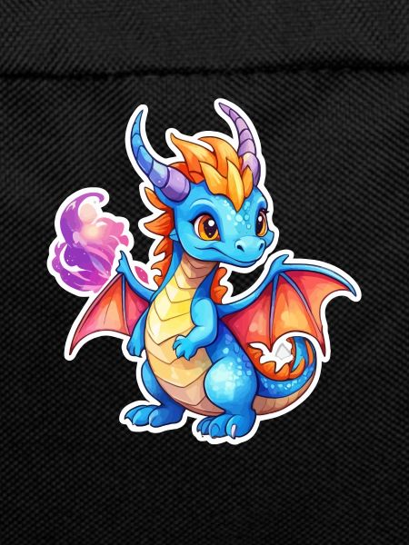 Drache Wasserfarben