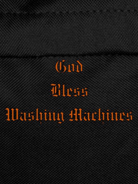 GodBlessWashing Machines