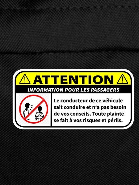 Information for passengers
