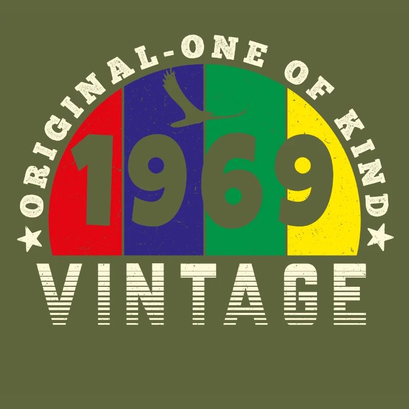 Vintage 1969 Retro - Bursdag