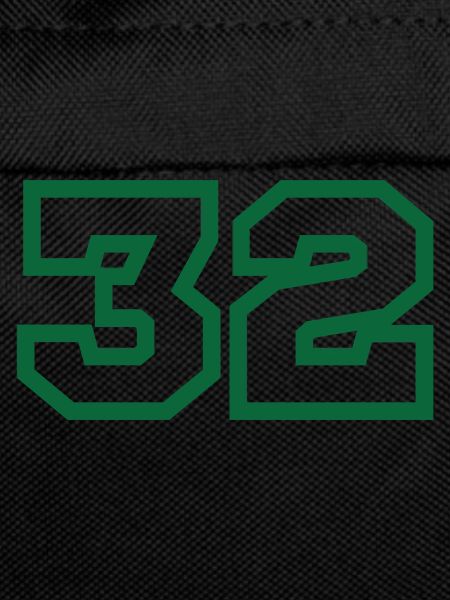 Number 32 green sport